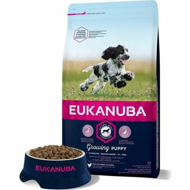 Krmivo Eukanuba Puppy Šteňa/junior Kurča