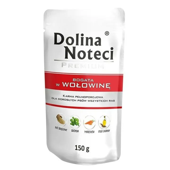 Mokré jedlo Dolina Noteci Premium Teľacie mäso