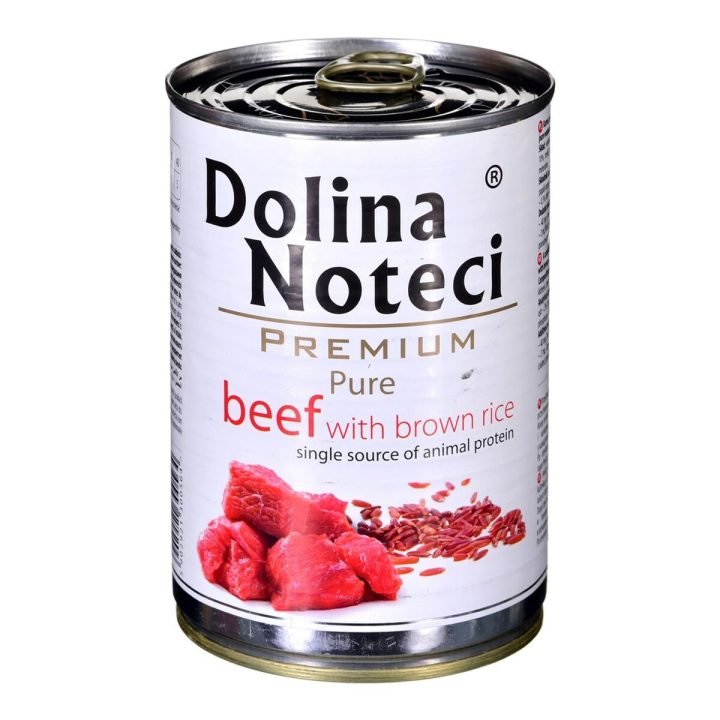 Mokré jedlo Dolina Noteci Premium Teľacie mäso