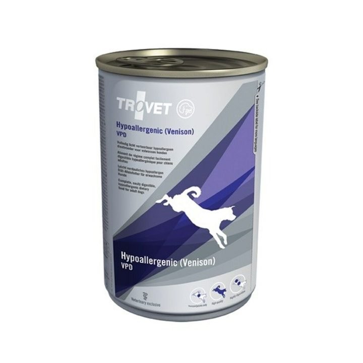 Mokré jedlo Trovet Hypoallergenic VPD Mäso Diviak 400 g