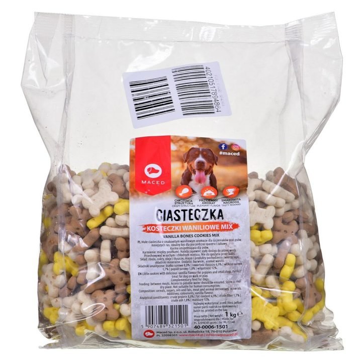 Maškrty pre psov Maced Mäso 1 kg