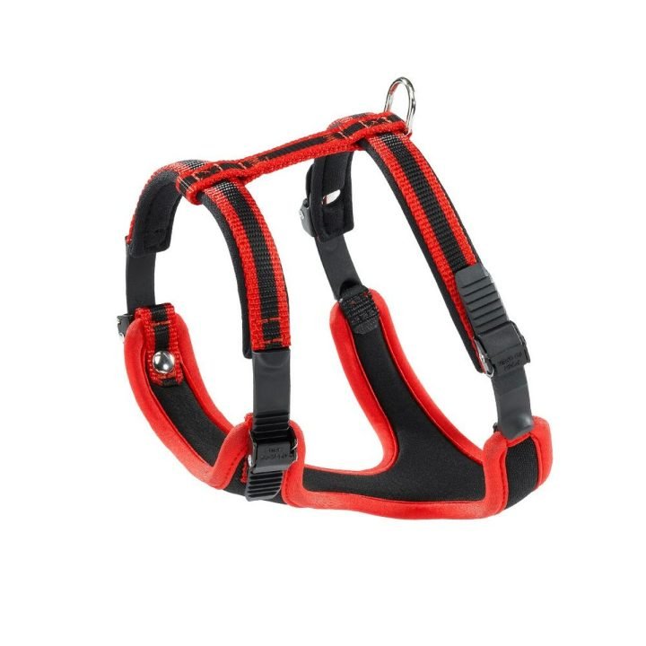 Postroj pre psa Ferplast Ergocomfort P 46-56 cm Čierna Červená S