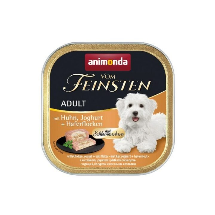 Mokré jedlo Animonda  Vom Feinsten Kurča Jogurt 150 g