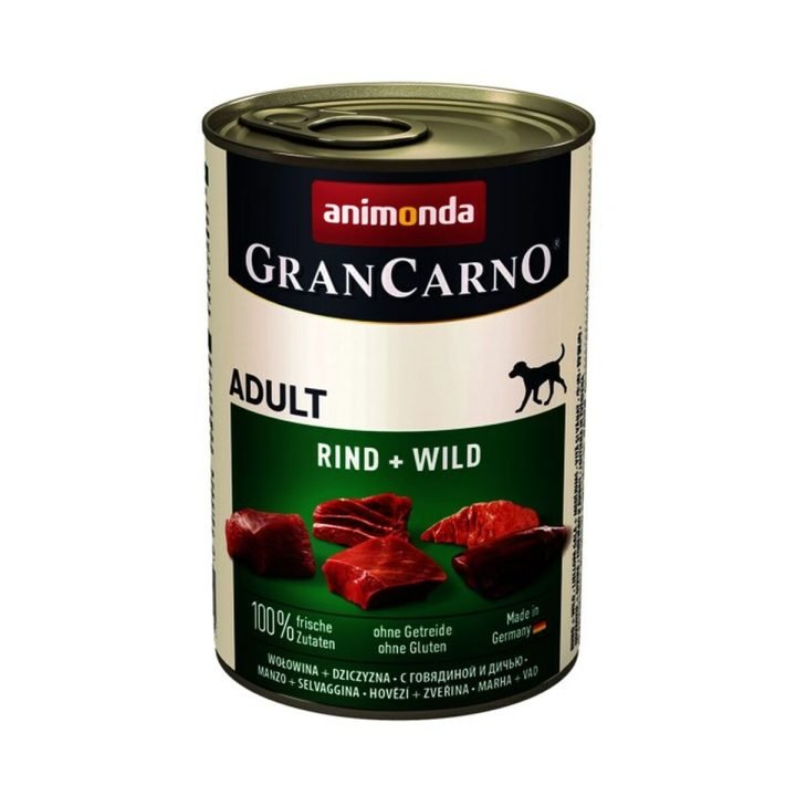 Mokré jedlo Animonda GranCarno Mäso Teľacie mäso 400 g
