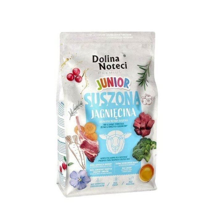 Krmivo Dolina Noteci Premium Šteňa/junior Baránok 4 Kg