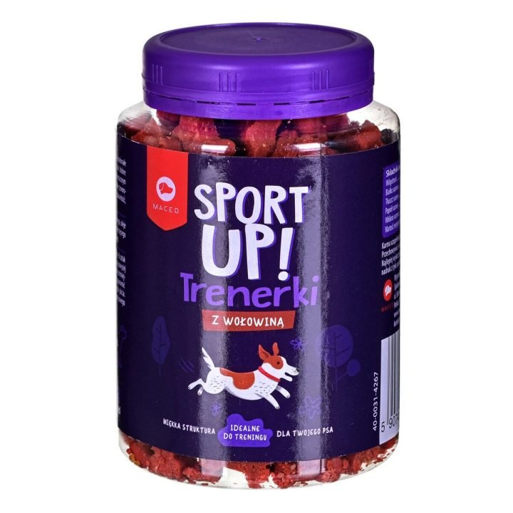Maškrty pre psov Maced Sport Up! Teľacie mäso Hovädzie mäso 300 g