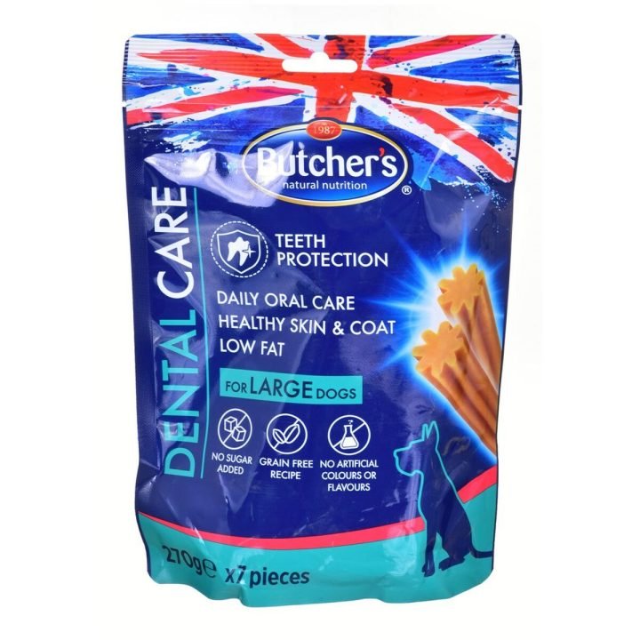 Maškrty pre psov Butcher's Dental Care Kurča 270 g