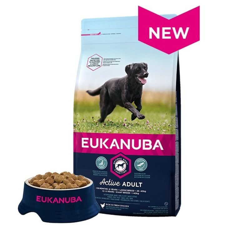 Krmivo Eukanuba Large Dospelý Kurča 18 kg