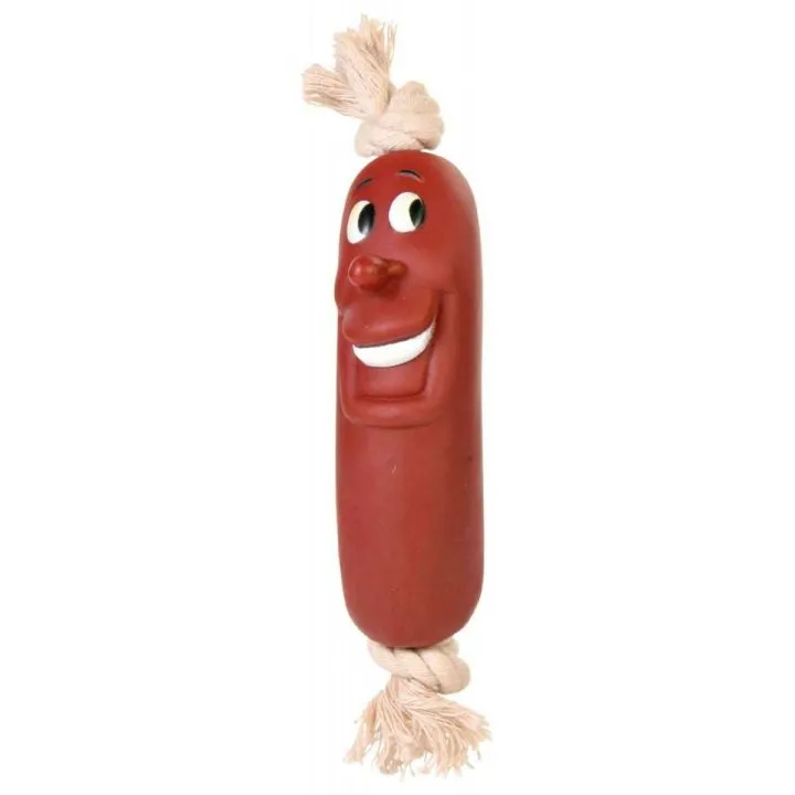 Hračka na žuvanie psa Trixie Bronz Klobásy