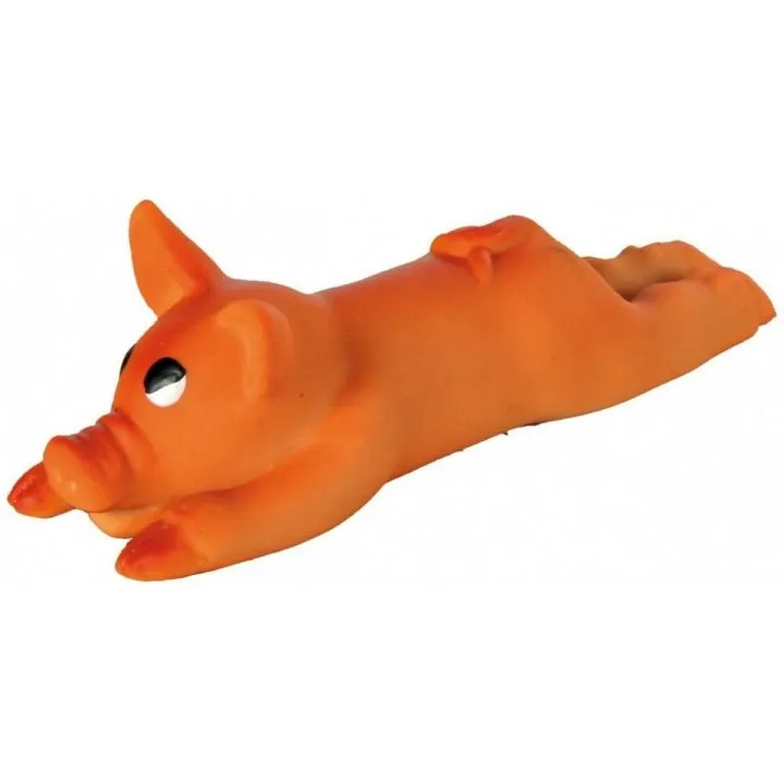 Hračky pre psy Trixie Latex Prasa Viacfarebná Oranžová Vnútro/Exteriér (1 Kusy)