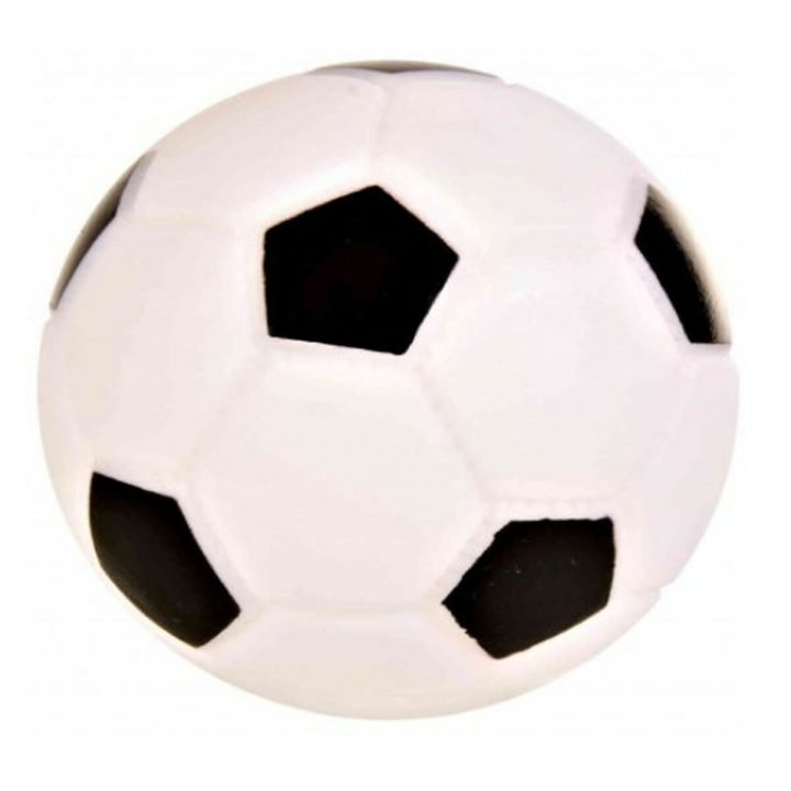 Hračky pre psy Trixie Football Biela Čierna Vinyly