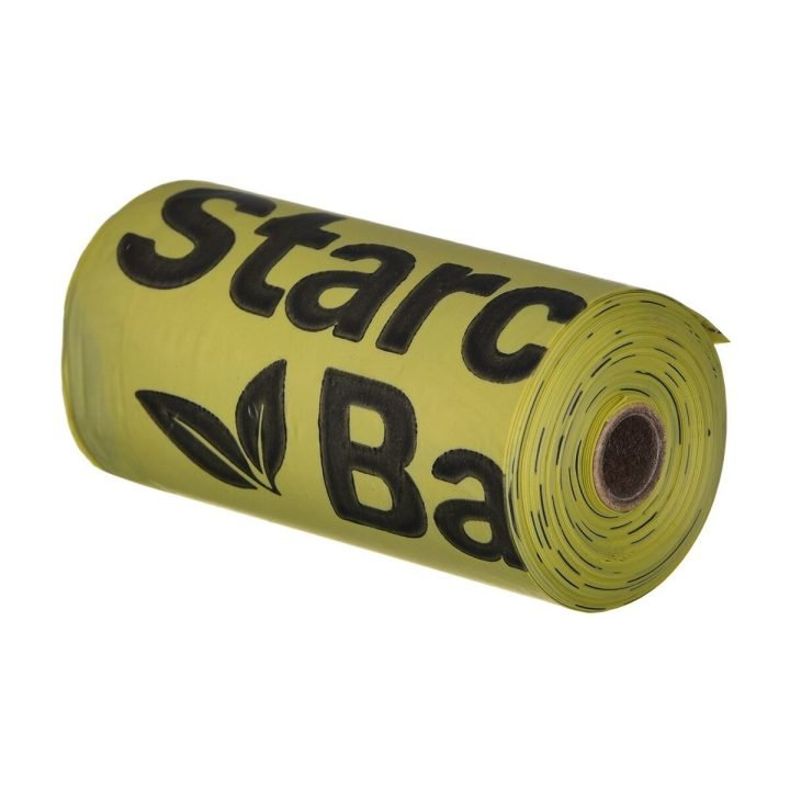 Vrecia na odpad Starch Bag 159597 zelená (15 Kusy)