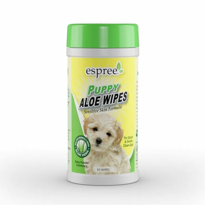 Vlhčené utierky pre domáce zvieratá Mark & Chappell NUTRI-VIT PLUS NURISH-UM Aloe vera Prírodná 100 g