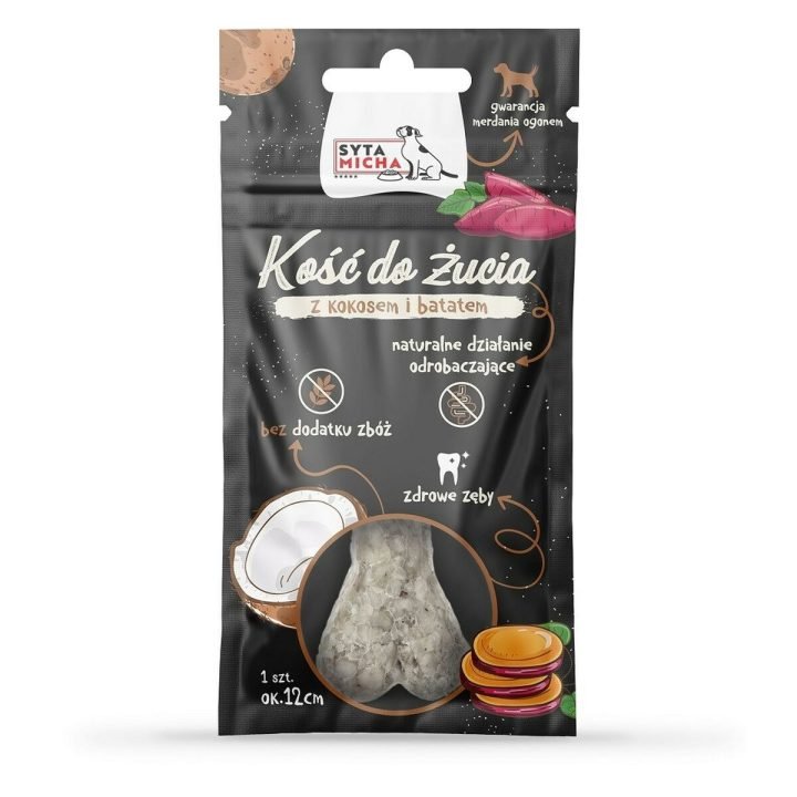Maškrty pre psov SYTA MICHA                                 Kokos Sladký zemiak (batat) 65 g