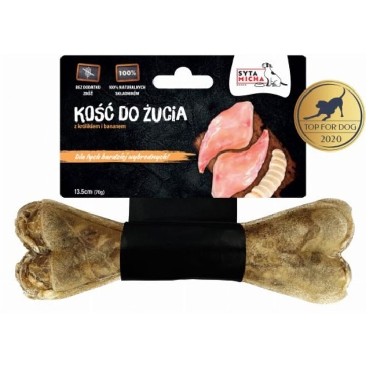 Maškrty pre psov SYTA MICHA                                 banán Králik 70 g