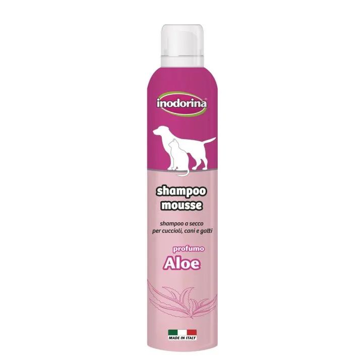Šampón pre domáce zvieratká Inodorina Aloe vera 300 ml Pena