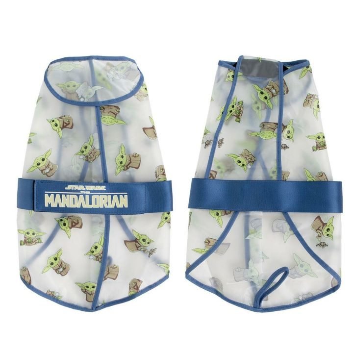 Pláštenka pre psa The Mandalorian zelená S