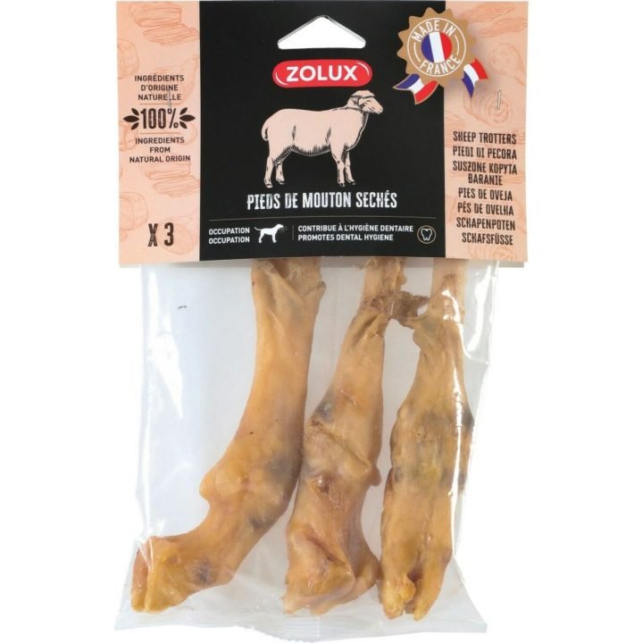 Hračka na žuvanie psa Zolux Sheep leg