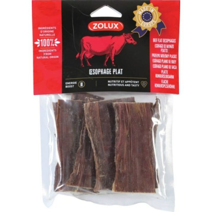 Hračka na žuvanie psa Zolux Beef esophagus Hovädzie mäso