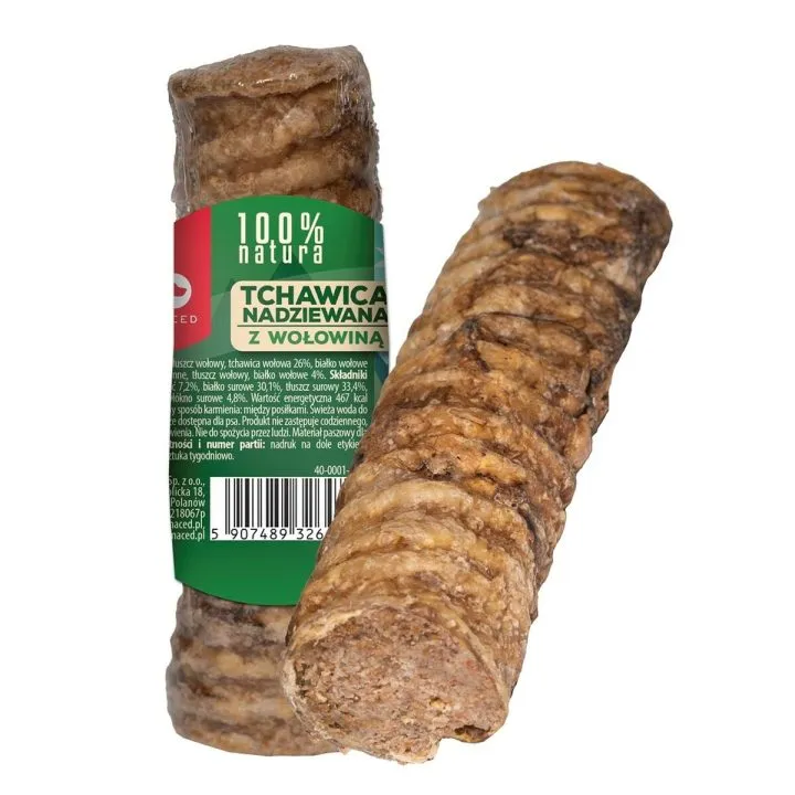 Maškrty pre psov Maced Trachea stuffed with beef  Hovädzie mäso