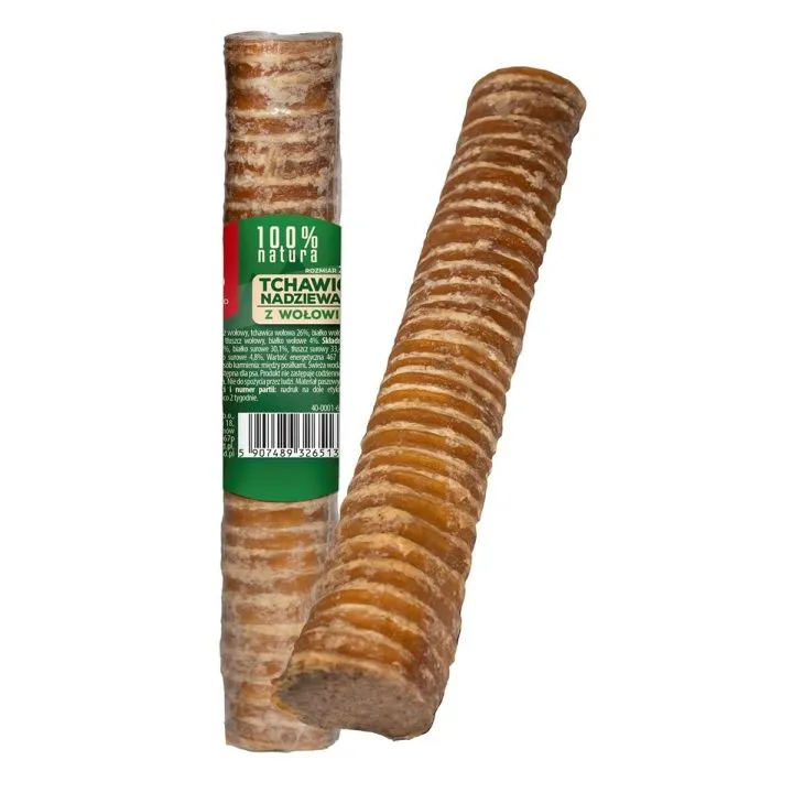 Hračka na žuvanie psa Maced Trachea stuffed with beef  Hovädzie mäso 150 g