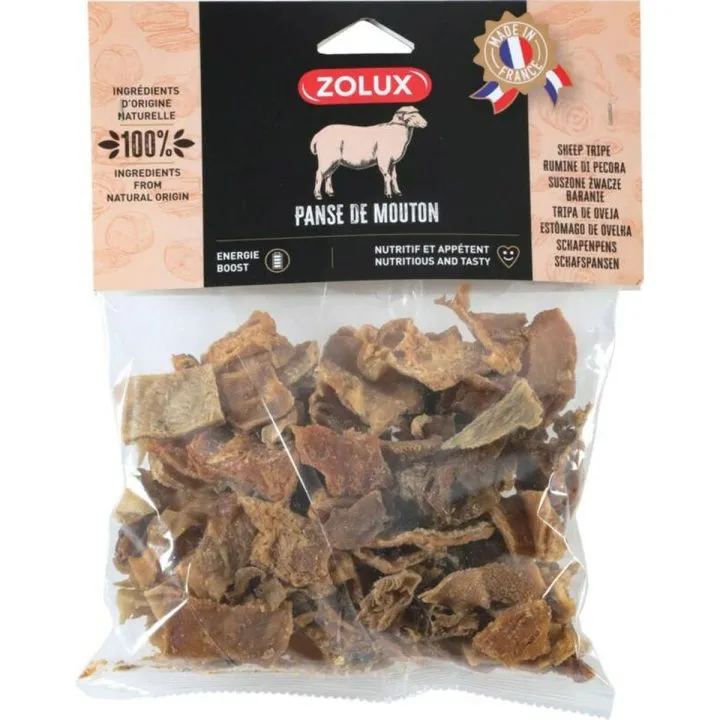 Maškrty pre psov Zolux Sheep rumen 150 g