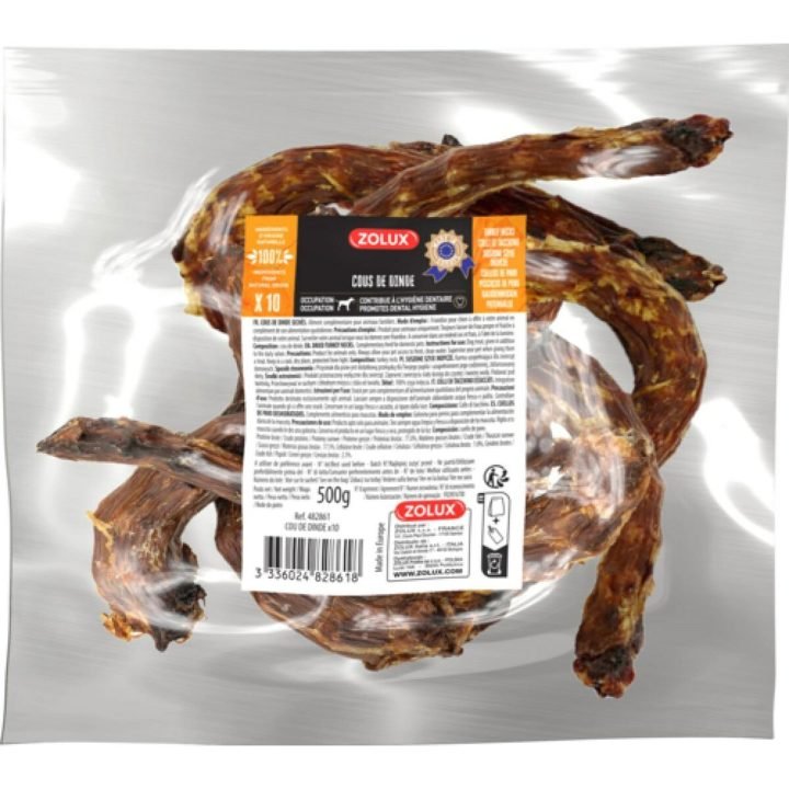Hračka na žuvanie psa Zolux Turkey neck