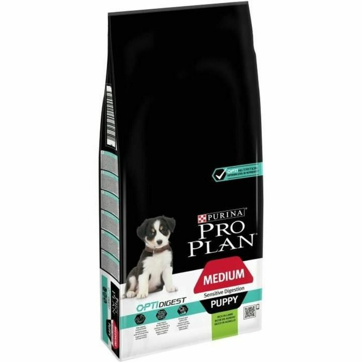 Krmivo Purina Pro Plan Medium Puppy Sensitiv Optidigest Šteňa/junior Baránok 12 kg