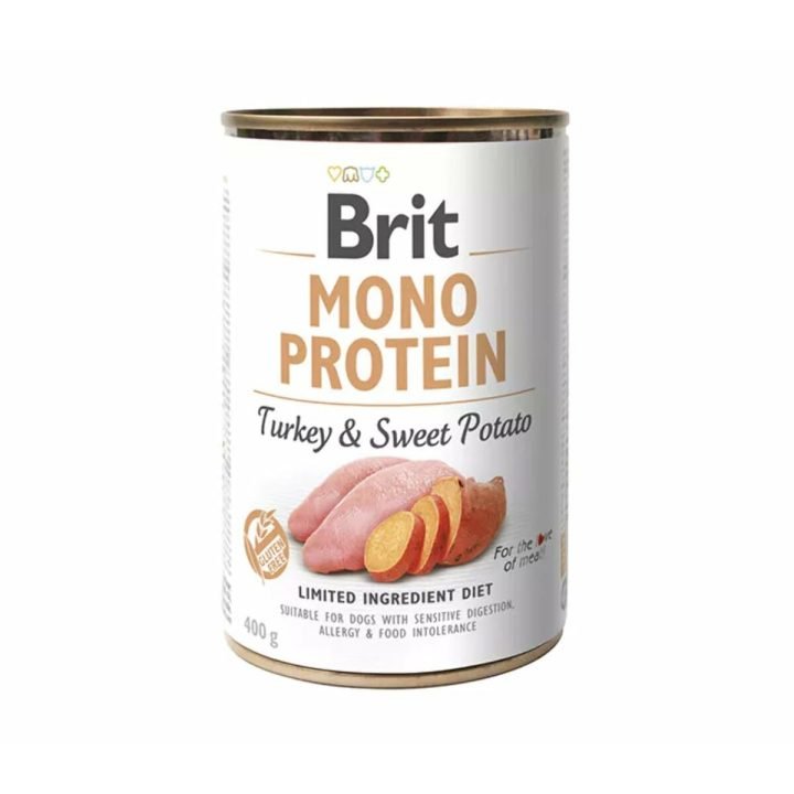 Mokré jedlo Brit MONO PROTEIN Páv 400 g