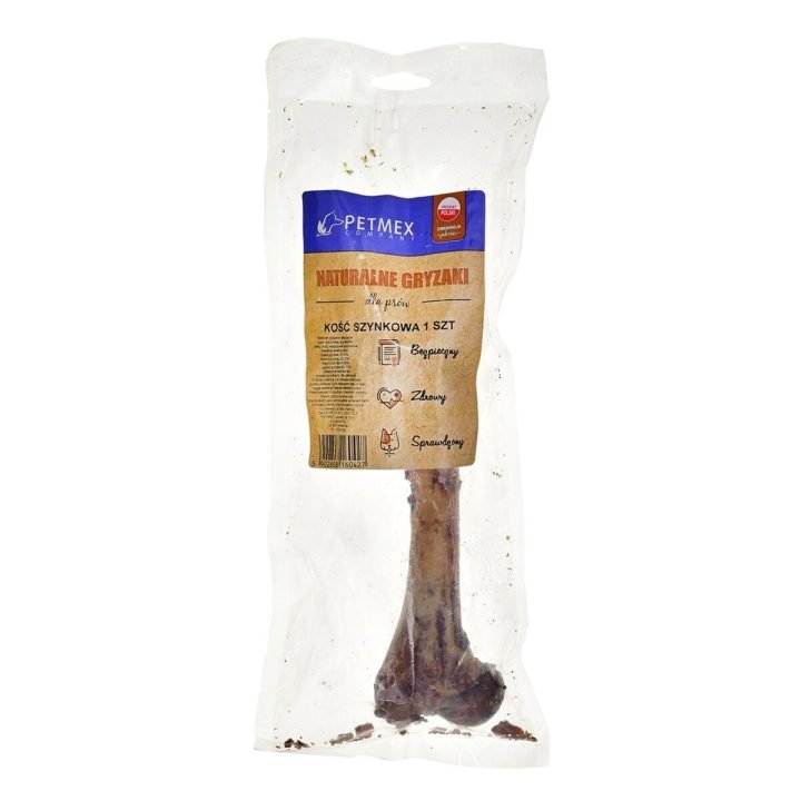 Maškrty pre psov Petmex Ham bone Prasa 200 g 1 Kusy
