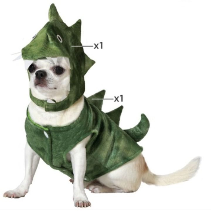 Kostým pre psa Veľkosť Dinosaurus